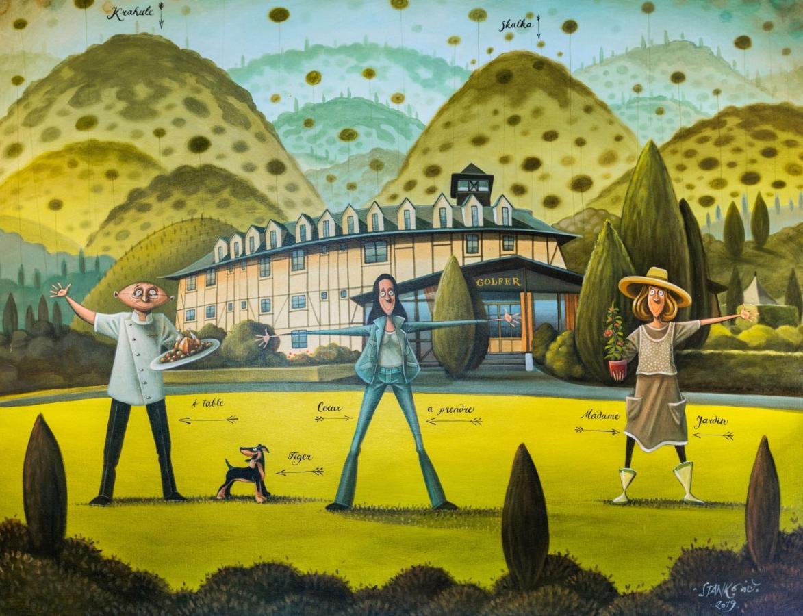 Hotel Golfer Kremnica Exteriör bild